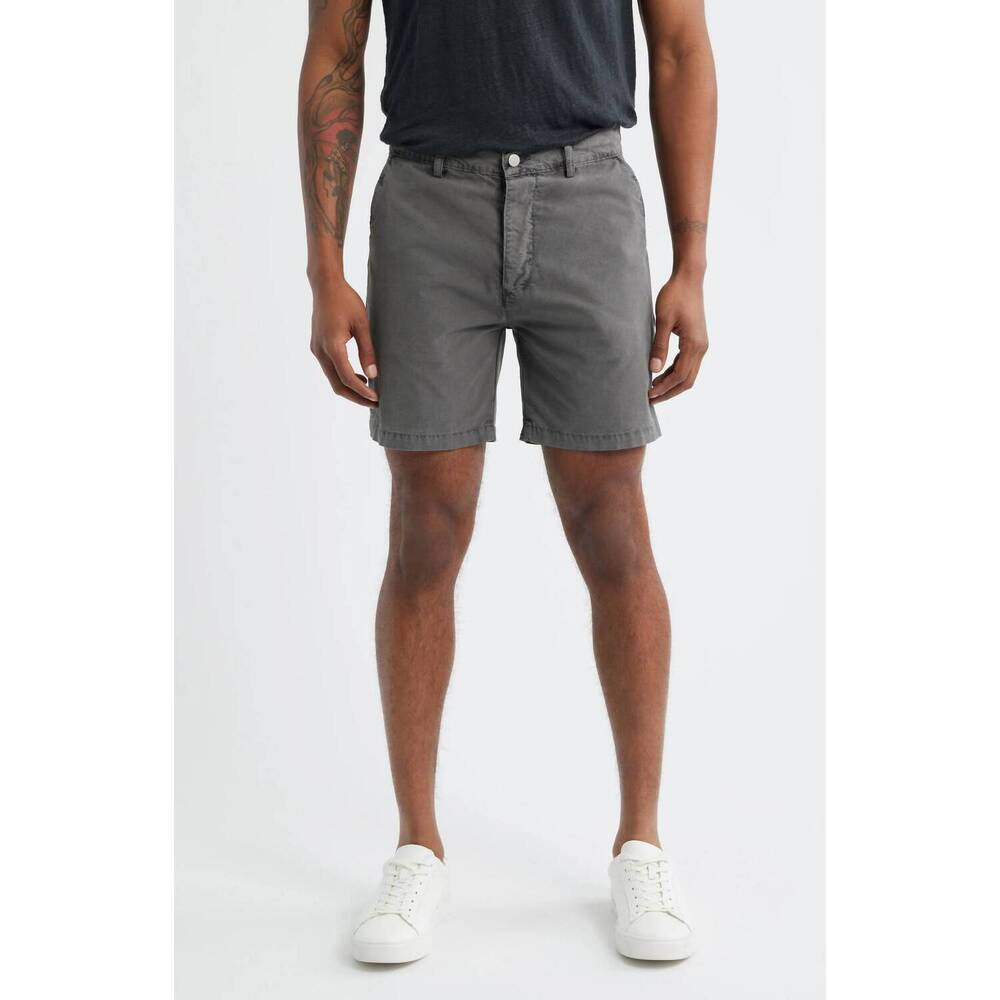 NEW ALEX CRANE pac cotton shorts in slate